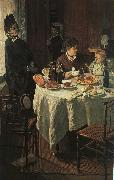 Claude Monet The Luncheon oil